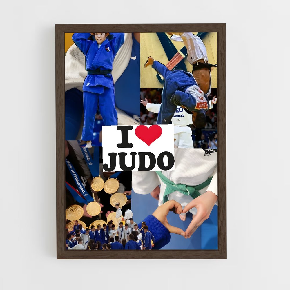 Poster Olympics de judo (vue 5)